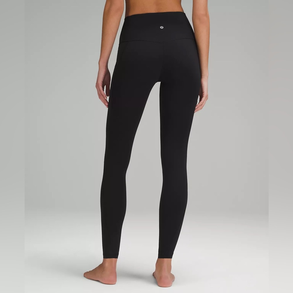 Lululemon Align 28” High Rise Legging Tights with Pockets Black Size 4